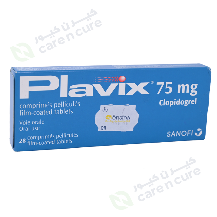Plavix 75mg Tablets 28 Pieces
