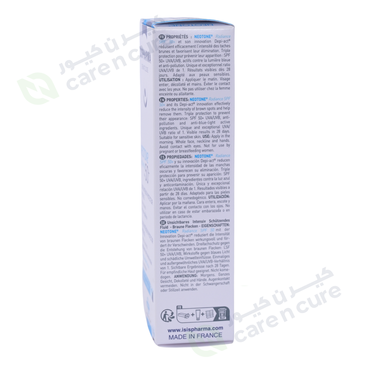 ISIS Neotone Radiance SPF50+ Intensive Protective Fluid, 30ml