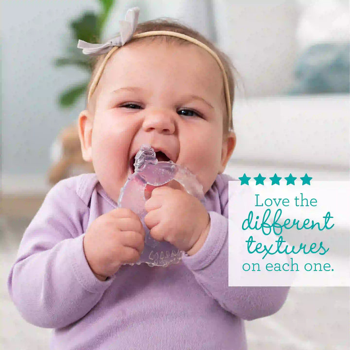 Infantino - Crystal Clear Teething Stages Gift Set