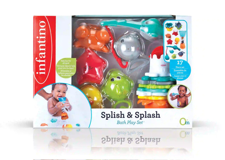 Infantino Splish & Splash Bath Play Set