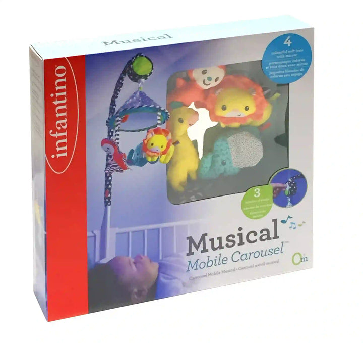 Infantino - Gaga - Musical Carousel Mobile