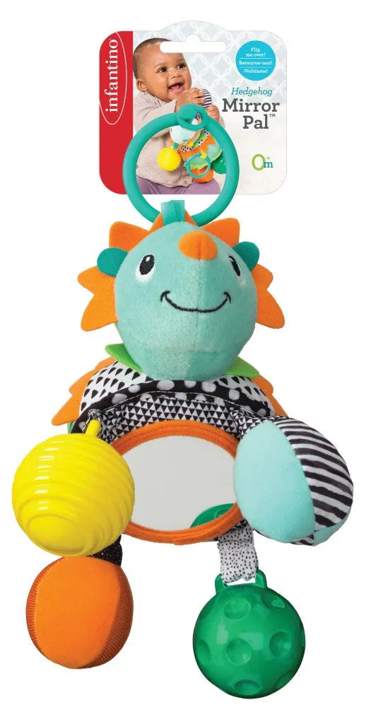 Buy Infantino Hedgehog Mirror Pal Online at Best prices in Qatar CarenCure pharmacy Care n Cure Online Pharmacy Qatar