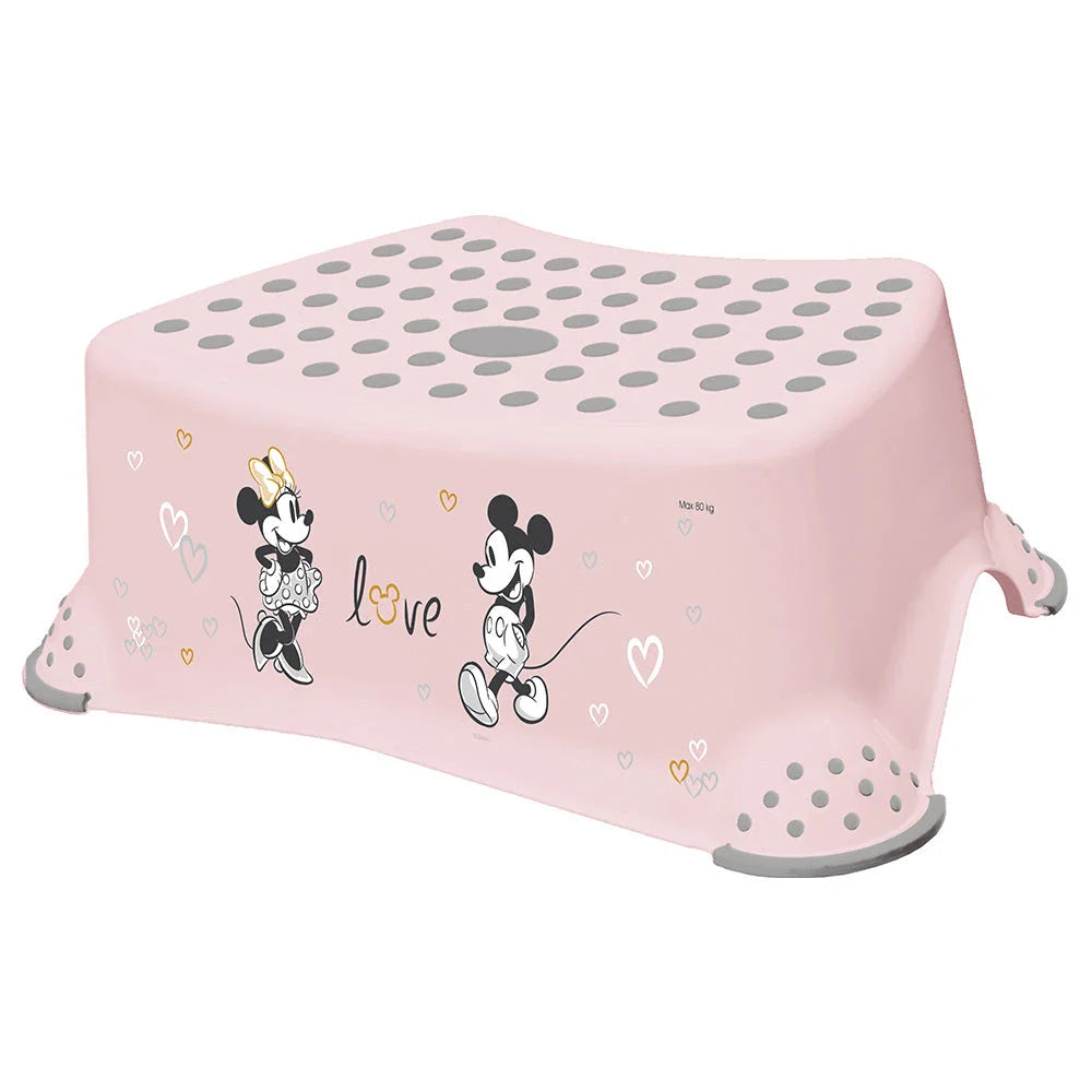 Keeeper Disney-Step Stool With Anti-Slip Function - Minnie Mickey Pink