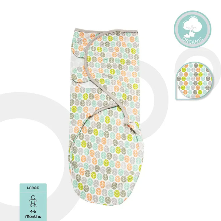 Moon Organic Swaddler-Grey L