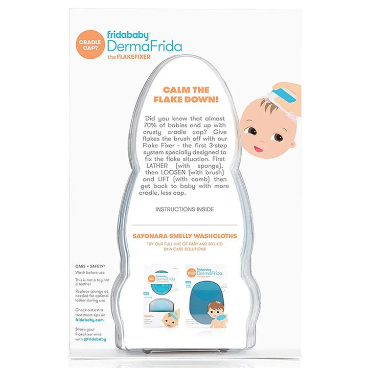 Frida Baby - DermaFrida FlakeFixer 3 Step Cradle Cap System