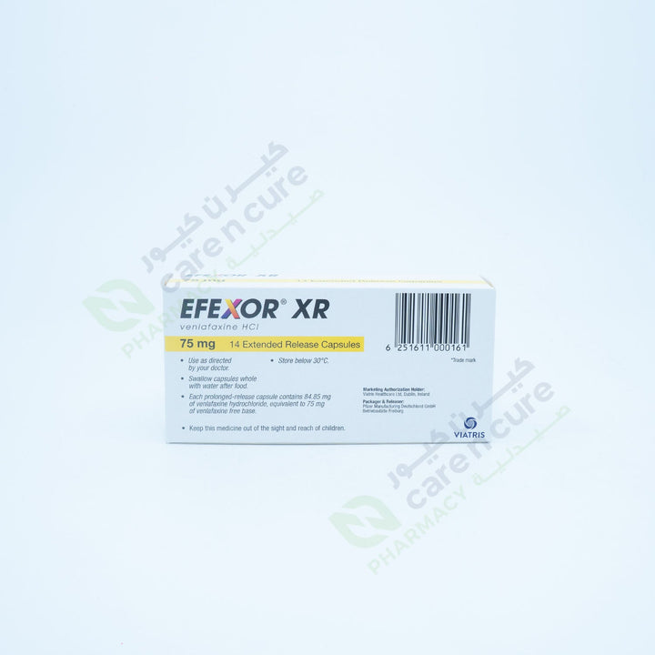 Efexor Xr 75Mg Cap 14 Pieces