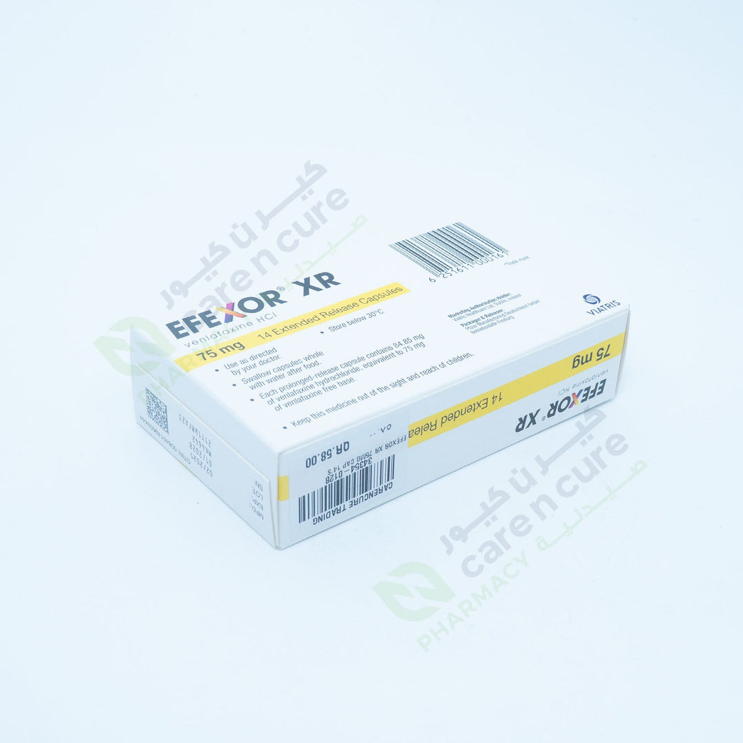 Efexor Xr 75Mg Cap 14 Pieces