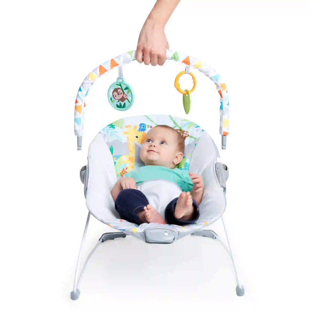 Safari Fun Vibrating Bouncer