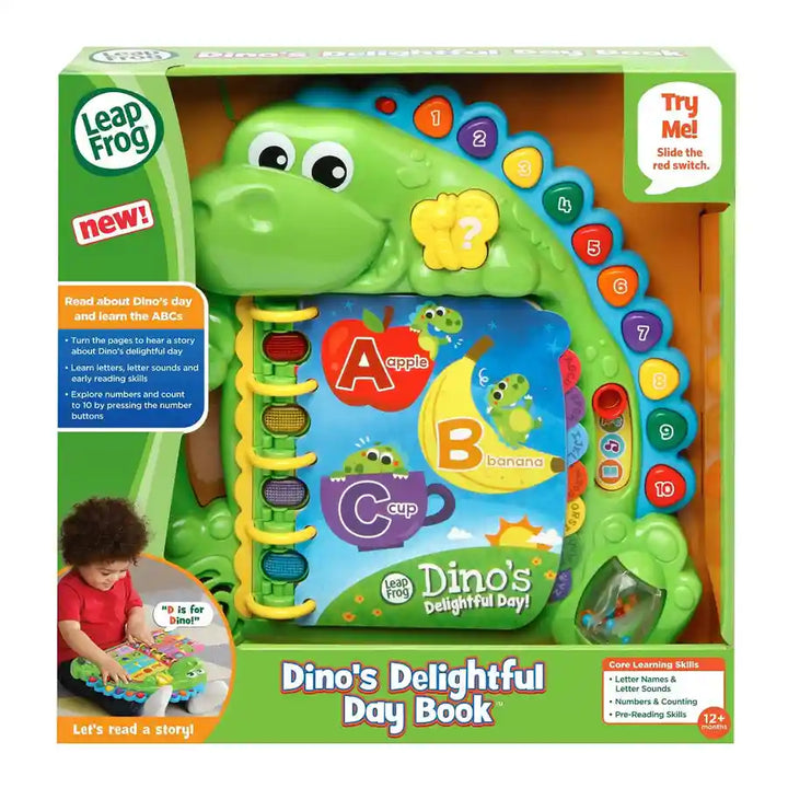 Leapfrog - Dino's Delightful Day Book