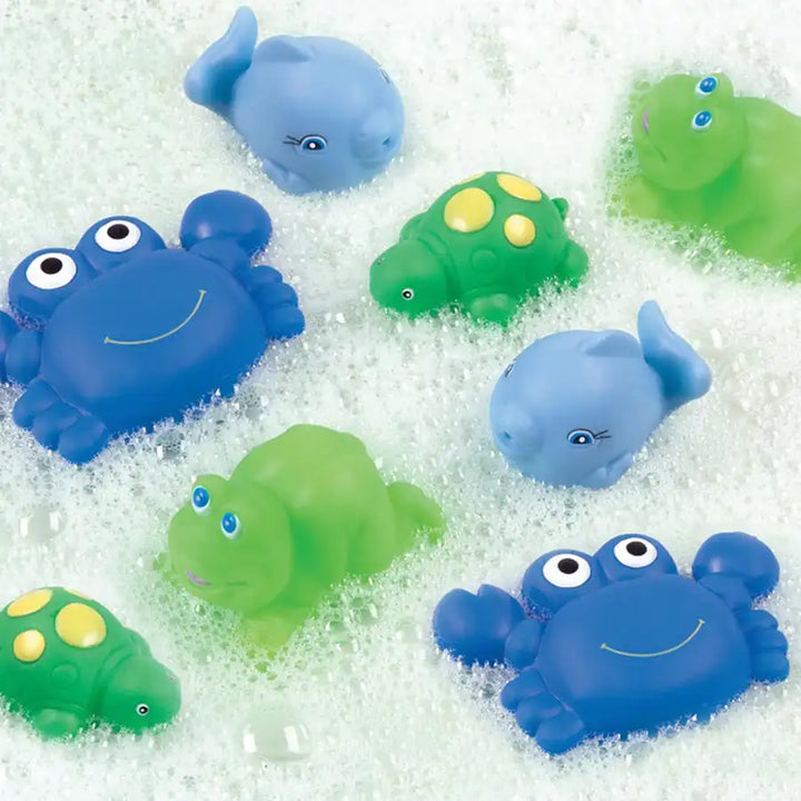 Playgro - Bathtime Squirtees (Pack of 8)