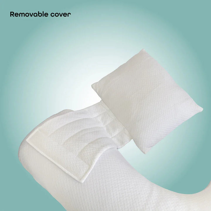 Moon - Organic Multi-Position Pregnancy Pillow (White)