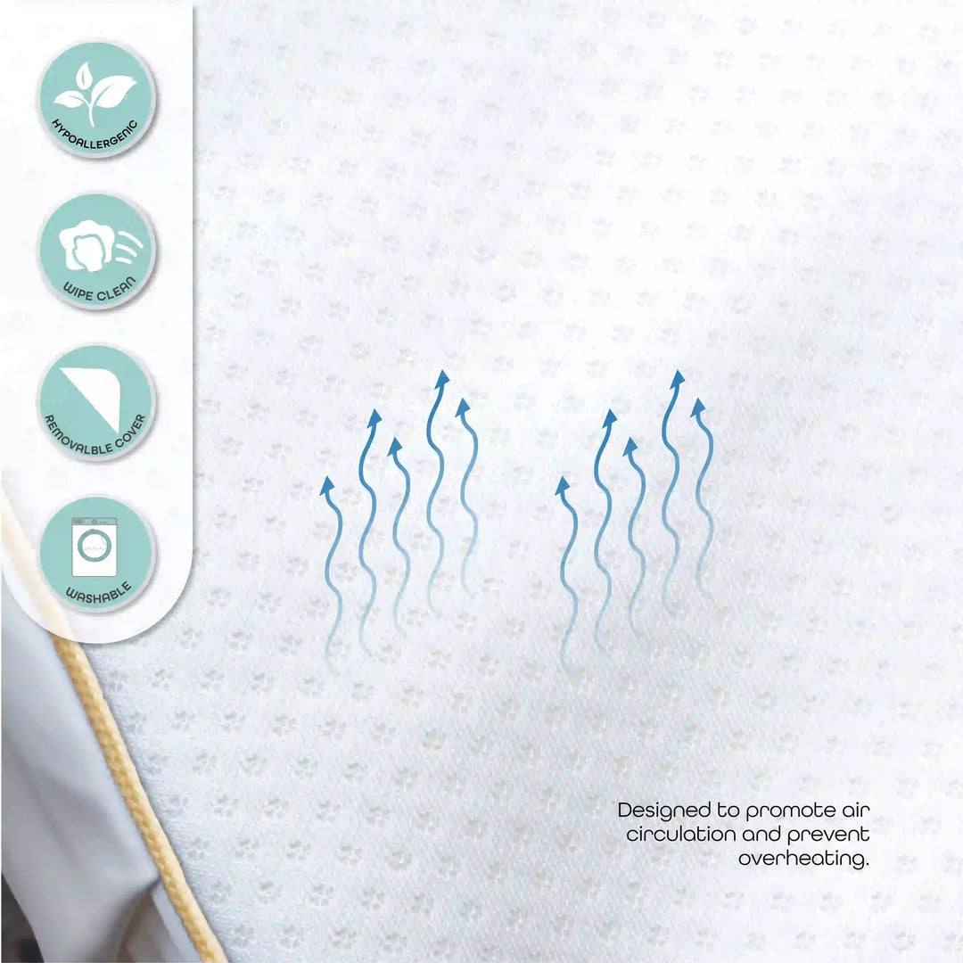 Moon - Ventiflow Mattress (140 x 70 x 10 cm)