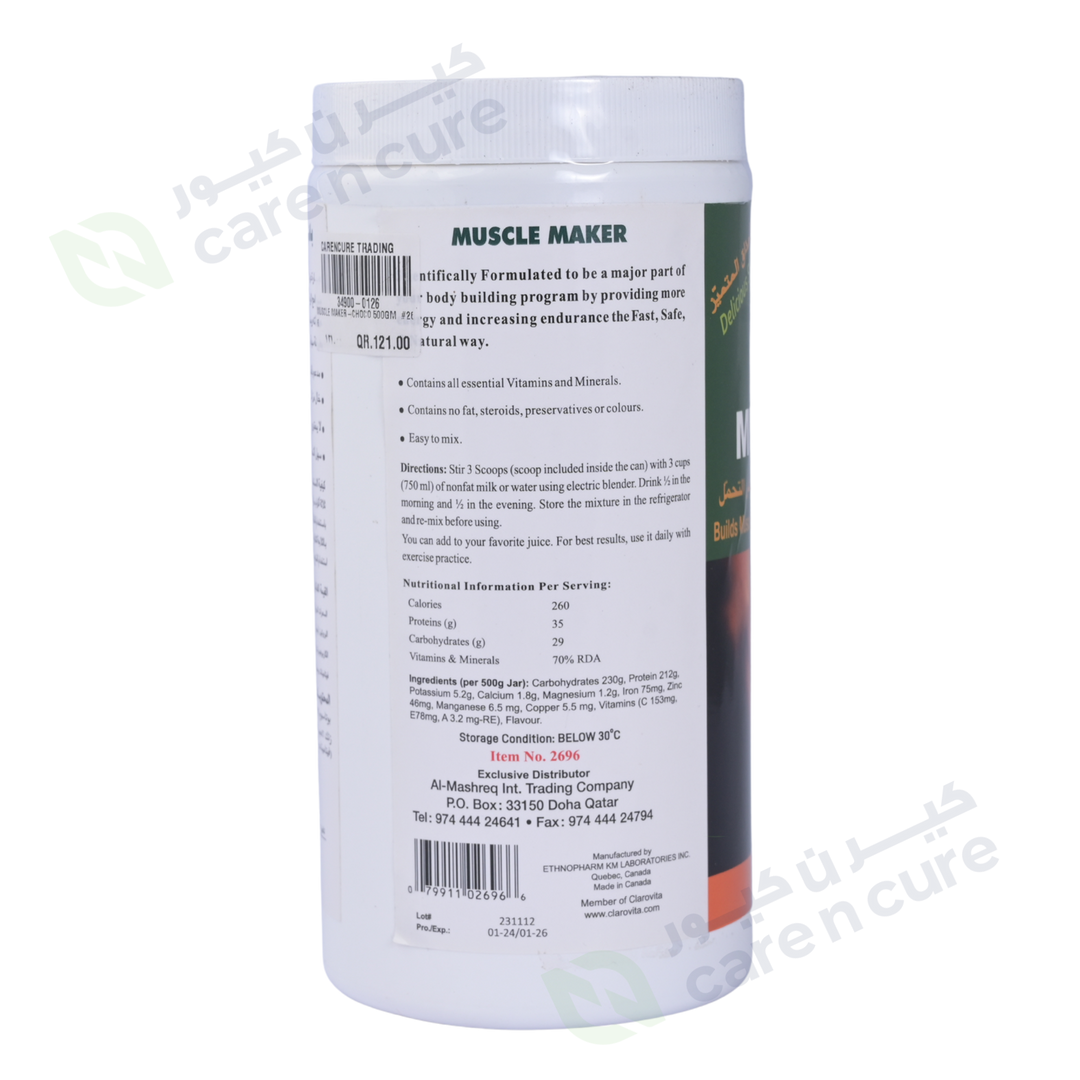 Muscle Maker-Choco 500gm