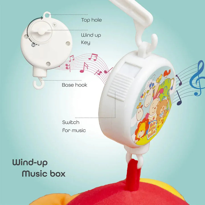 Moon - Crib Hanging 360 Degrees Rotating Toy