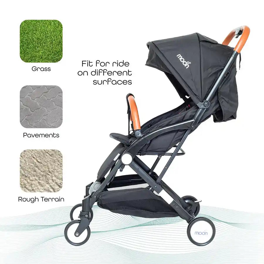 Buy Moon - Ritzi - Cabin Stroller (Black) Online at Best prices in ...