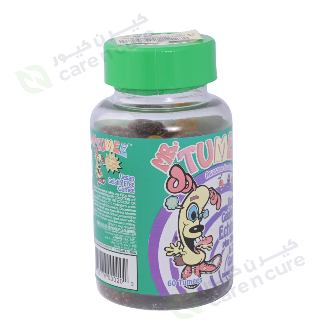 Mr.Tumee Echincea Plus Vitamin C & Zinc 60 Pieces