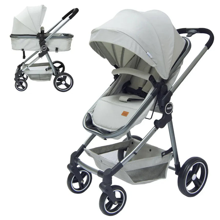 Moon - Pro - 2 In 1 Stroller (Grey)