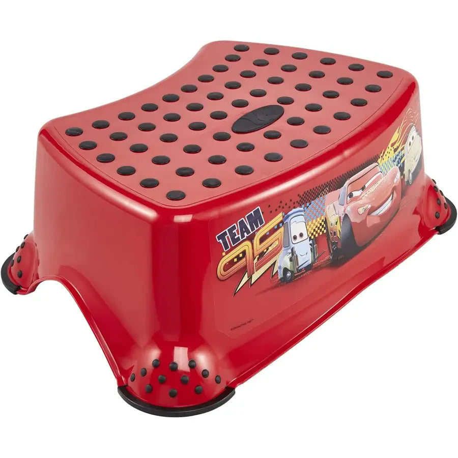 Keeeper Tomek Cars Step Stool With Anti-Slip-Function