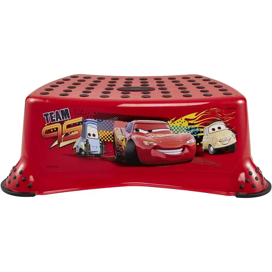 Keeeper Tomek Cars Step Stool With Anti-Slip-Function