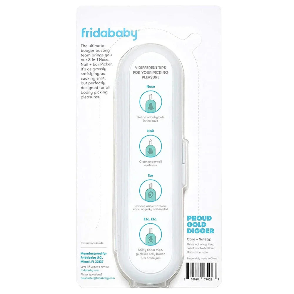 Fridababy - 3-In-1 Nose, Nail & Ear Picker