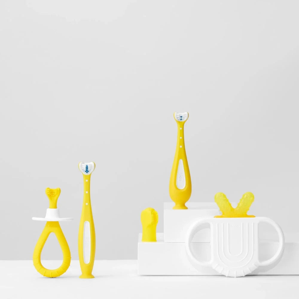 فريدا بيبي فرشاة أسنان تدريبية للأطفال مع شعيرات سيليكون ناعمة فريدا بيبي فرشاة أسنان تدريبية للأطفال مع شعيرات سيليكون ناعمة