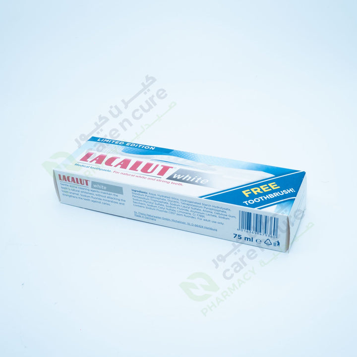 Lacalut White T/P 75 ml+ Free White Brush