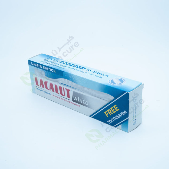 Lacalut White T/P 75 ml+ Free White Brush