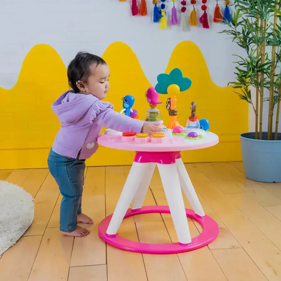 Bright Starts - Around We Go 2-in-1 Walk-Around - Tropic Coral