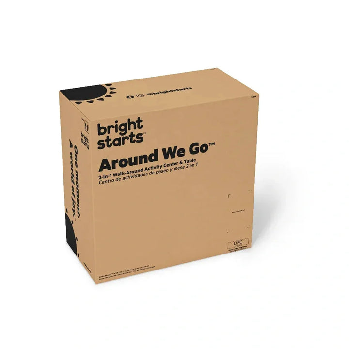 Bright Starts - Around We Go 2-in-1 Walk-Around - Tropic Coral