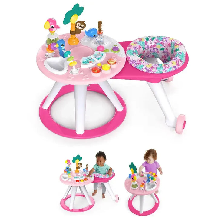 Bright Starts - Around We Go 2-in-1 Walk-Around - Tropic Coral