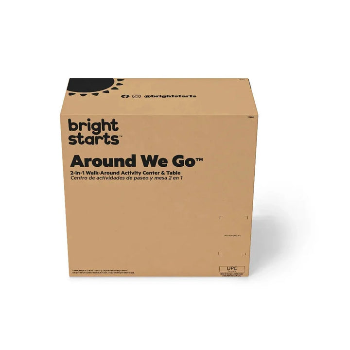 Bright Starts - Around We Go 2-in-1 Walk-Around - Tropic Coral