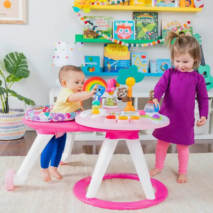 Bright Starts - Around We Go 2-in-1 Walk-Around - Tropic Coral