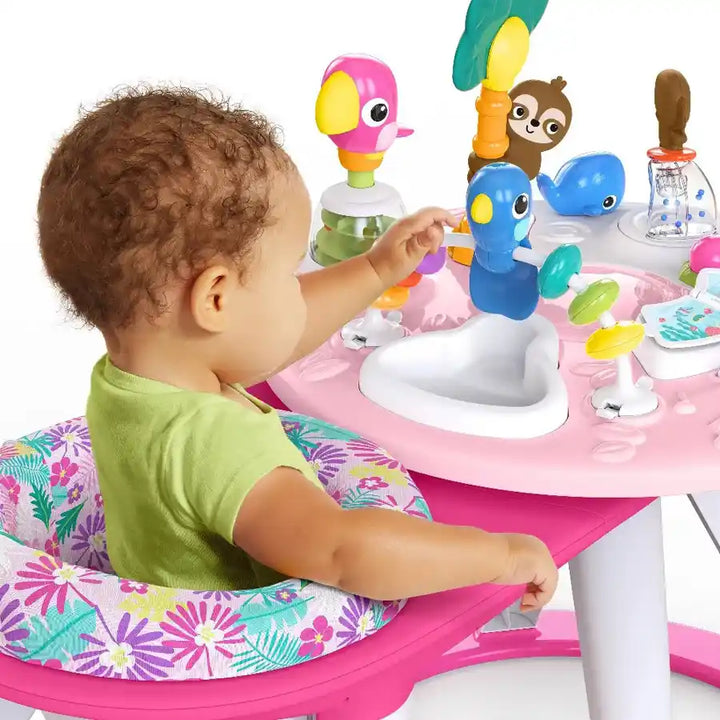 Bright Starts - Around We Go 2-in-1 Walk-Around - Tropic Coral