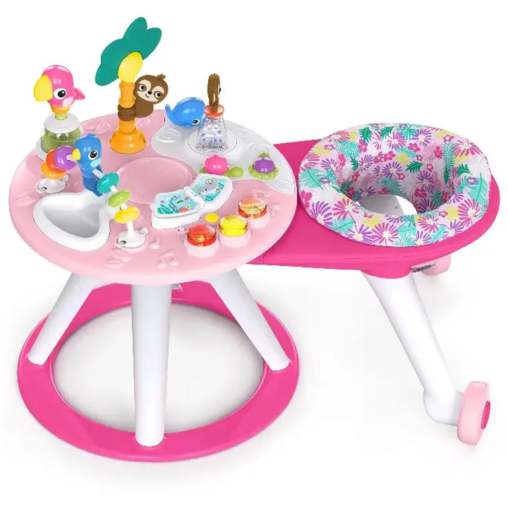 Bright Starts - Around We Go 2-in-1 Walk-Around - Tropic Coral
