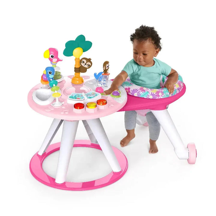 Bright Starts - Around We Go 2-in-1 Walk-Around - Tropic Coral