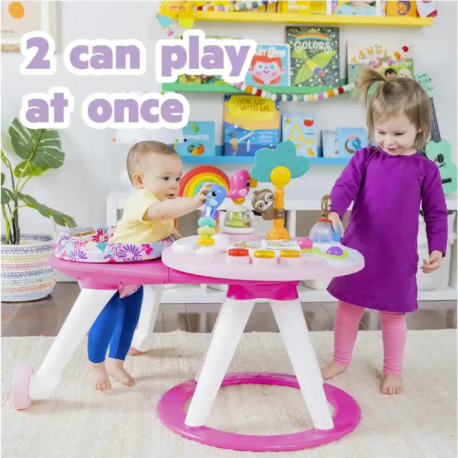 Bright Starts - Around We Go 2-in-1 Walk-Around - Tropic Coral