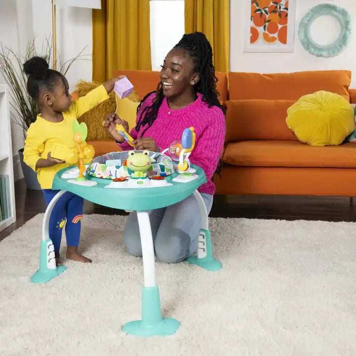 Bounce?Bounce?Baby 2-in-1 Activity Jumper & Table - Playful Pond