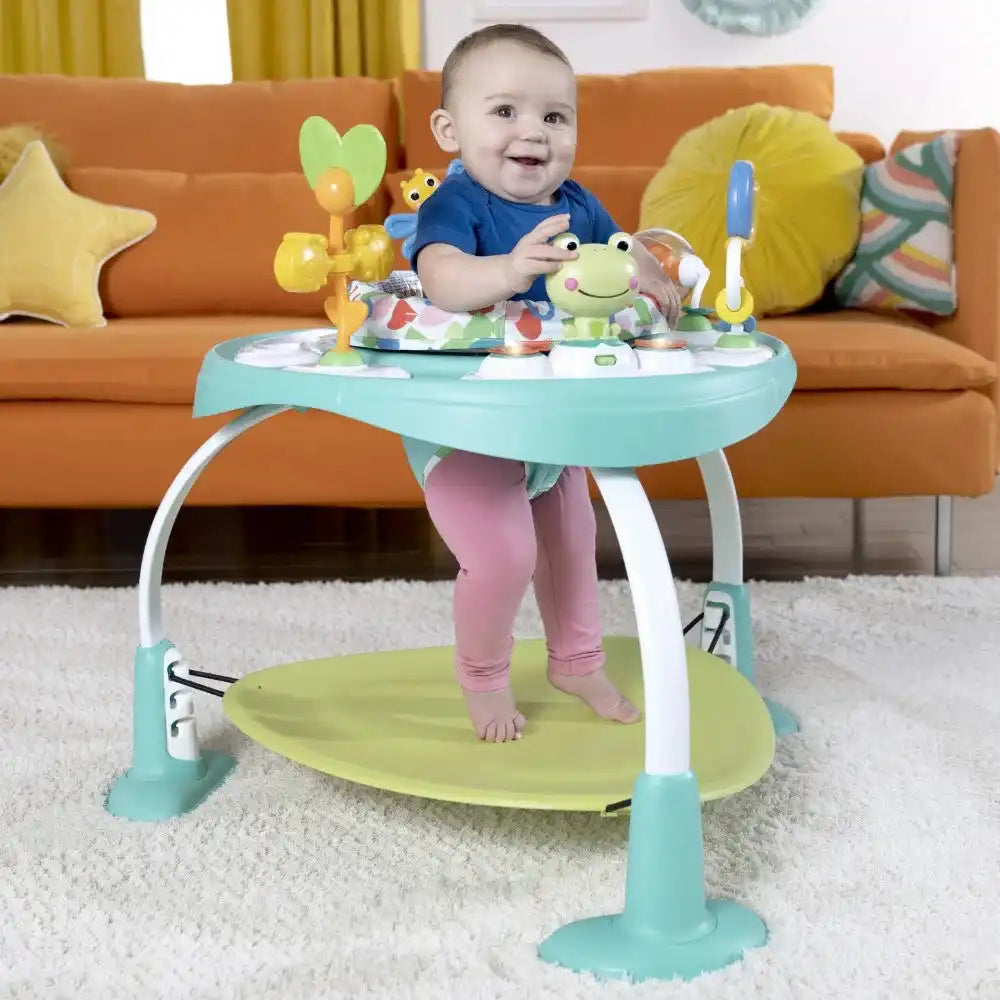 Bounce?Bounce?Baby 2-in-1 Activity Jumper & Table - Playful Pond