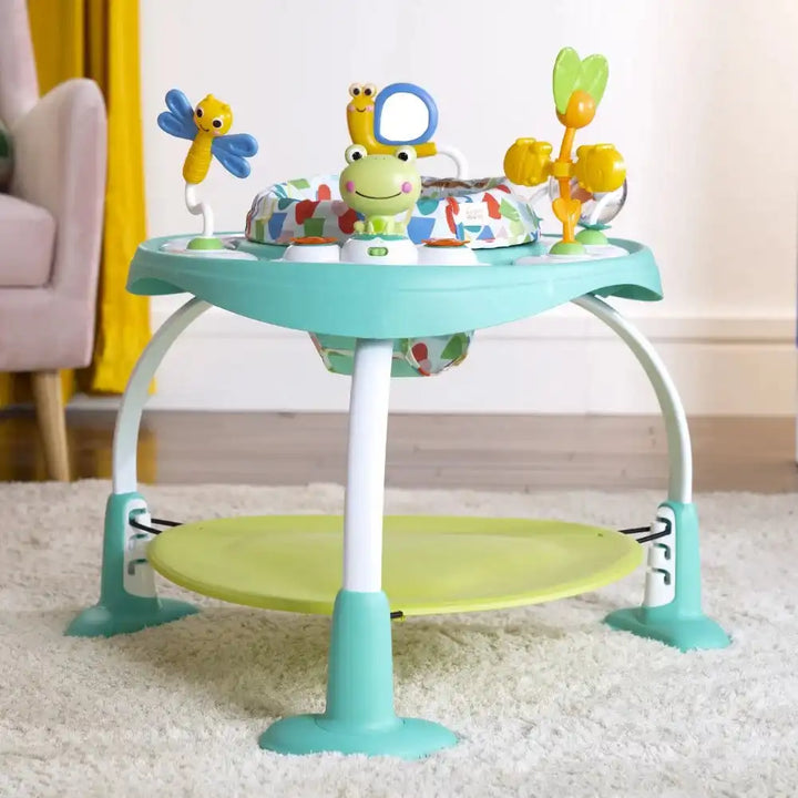 Bounce?Bounce?Baby 2-in-1 Activity Jumper & Table - Playful Pond