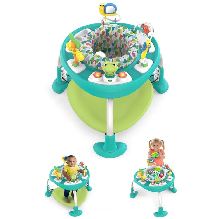 Bounce?Bounce?Baby 2-in-1 Activity Jumper & Table - Playful Pond