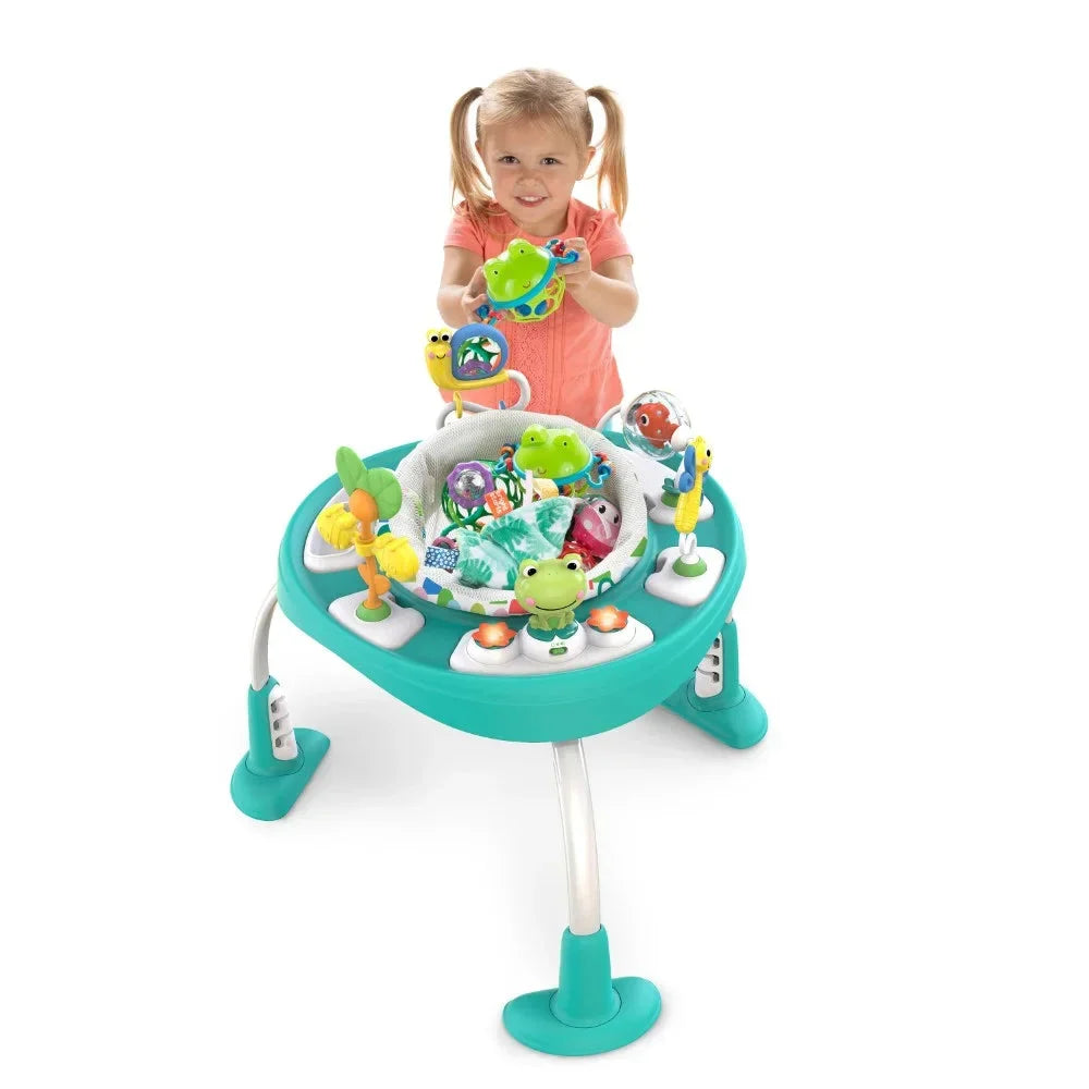 Bounce?Bounce?Baby 2-in-1 Activity Jumper & Table - Playful Pond