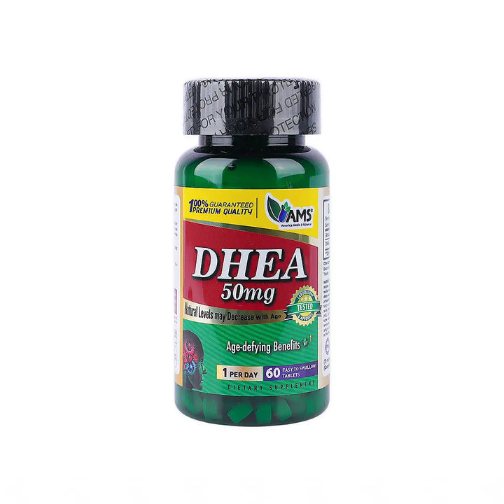 AMS DHEA 50 mg Tablets – 60 Tablets (Original Prescription Is Mandatory Upon Delivery)