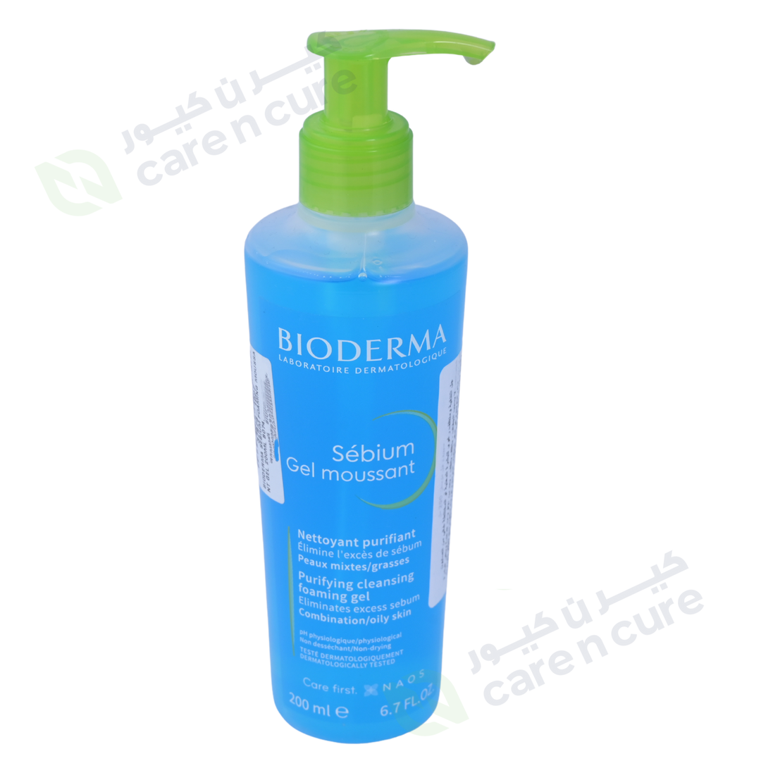 Bioderma Sebium Foaming Moussant Gel 200ml