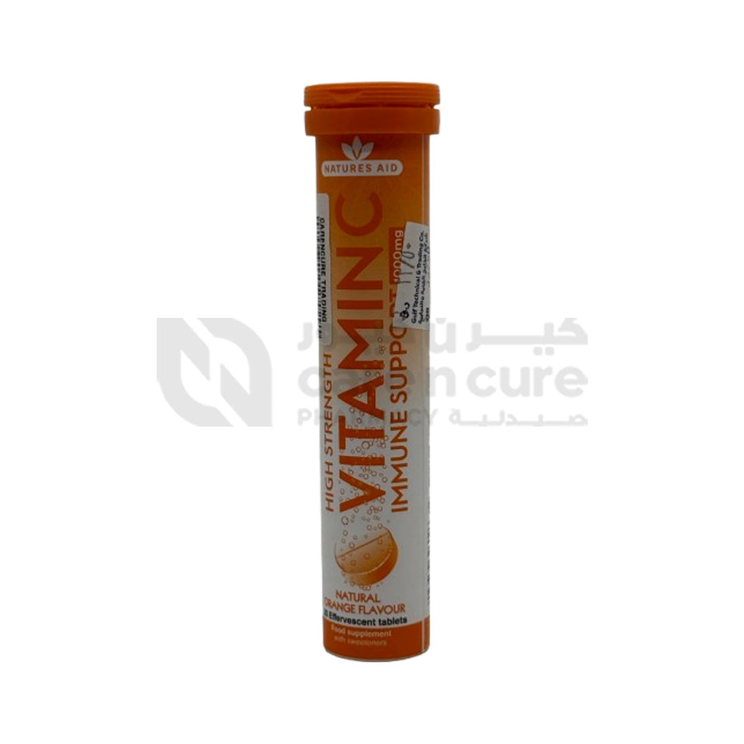 Natures Aid Vitamin C 1000 Mg Eff Tab 20 Pieces