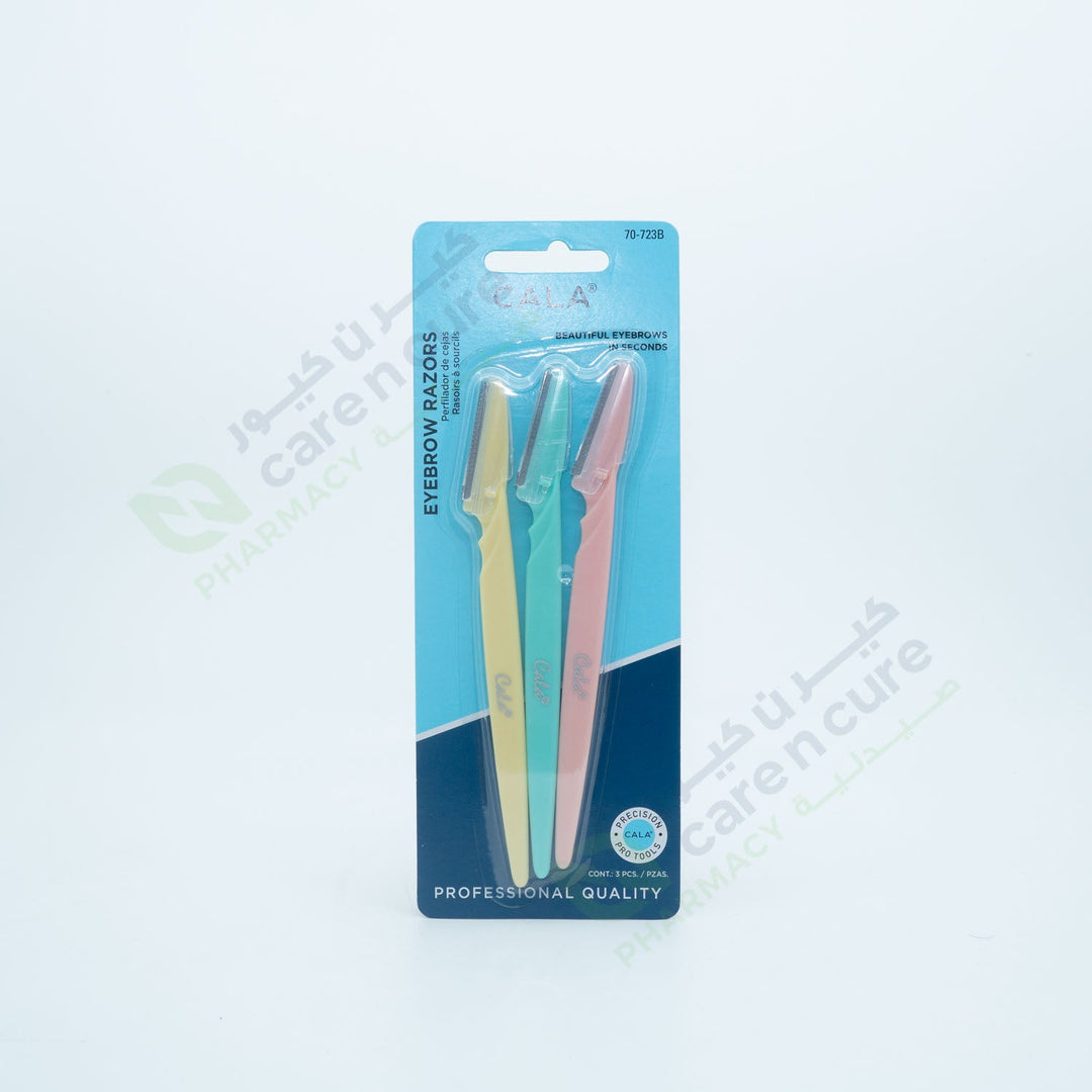 Cala Eye Brow Razor 3 Pieces