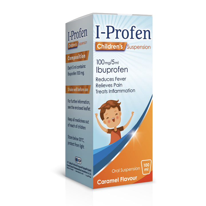 I-Profen 100 Mg/ 5ml (Caramel) Suspension 100 ml