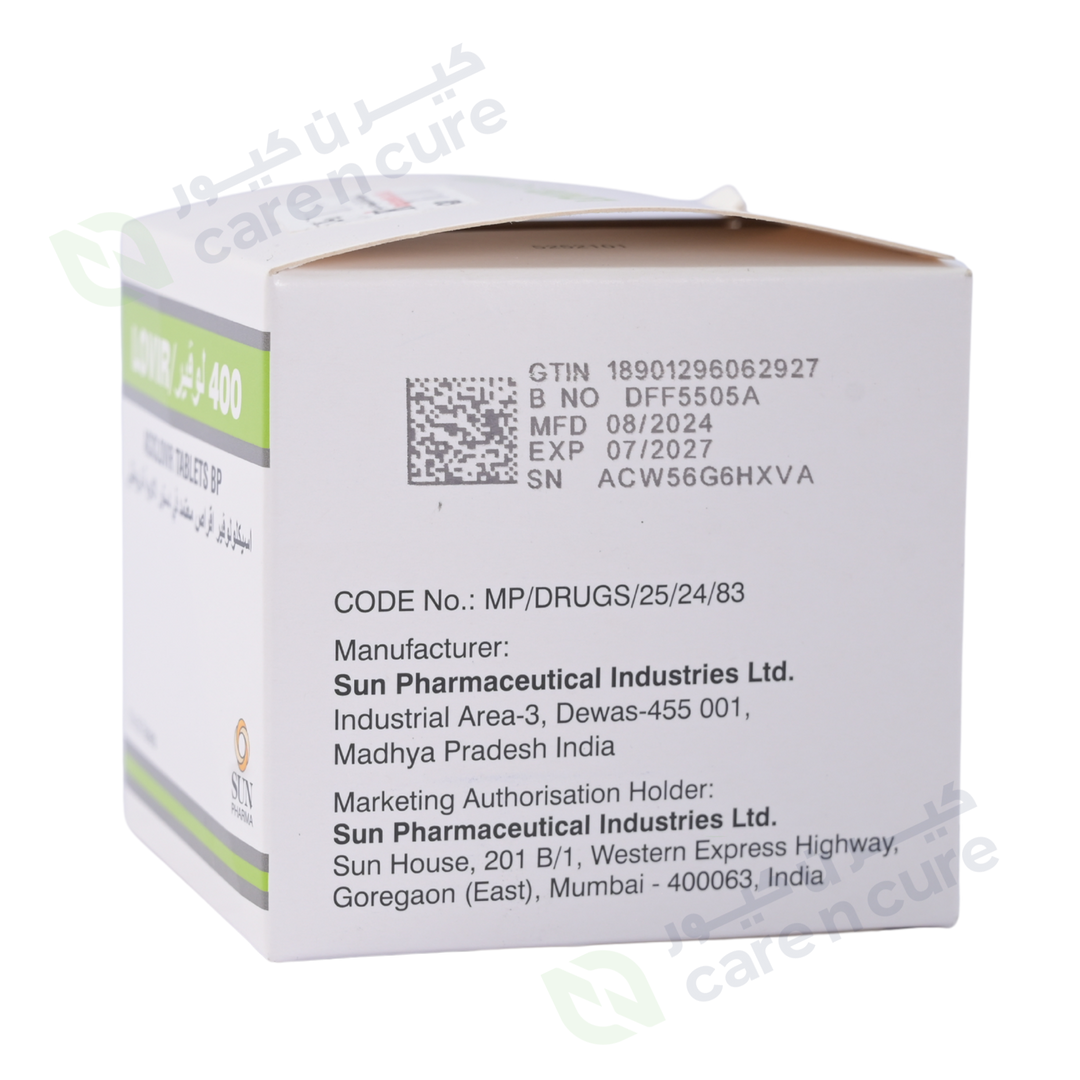 Lovir 400 mg - 50 Pieces