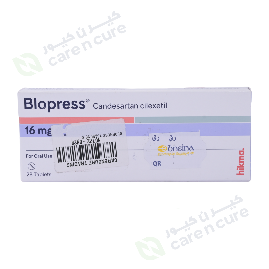 Blopress 16mg 28 Pieces