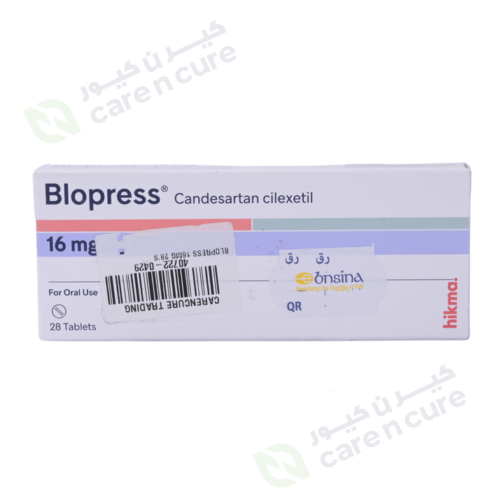 Blopress 16mg 28 Pieces
