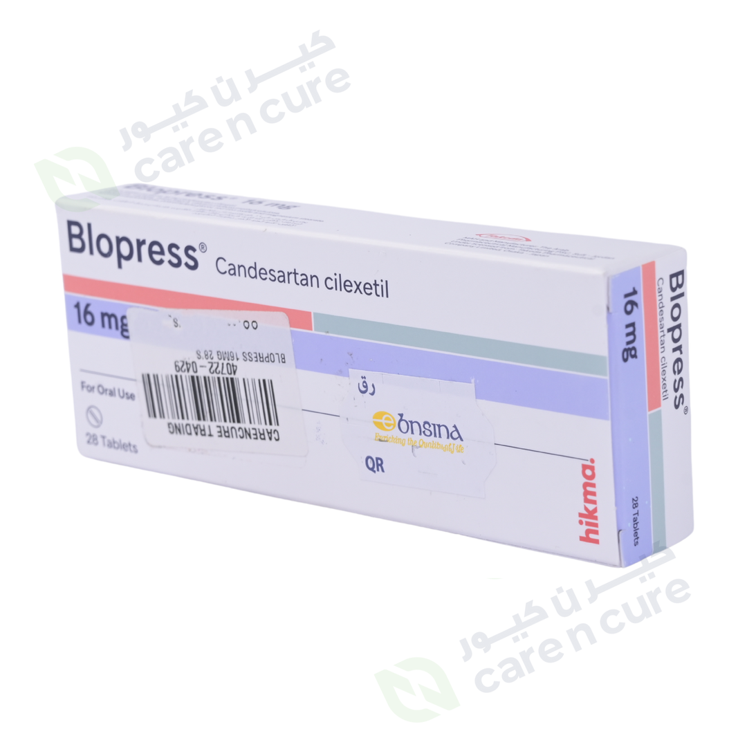 Blopress 16mg 28 Pieces